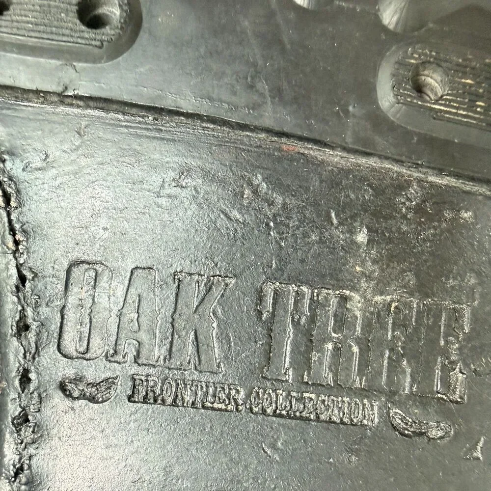 Bed Stu Oak Tree Farms Preacher Black Pull on Boots Bovine Leather Men Size 8.5